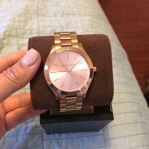 Michael Kors rose gold watch. New in box